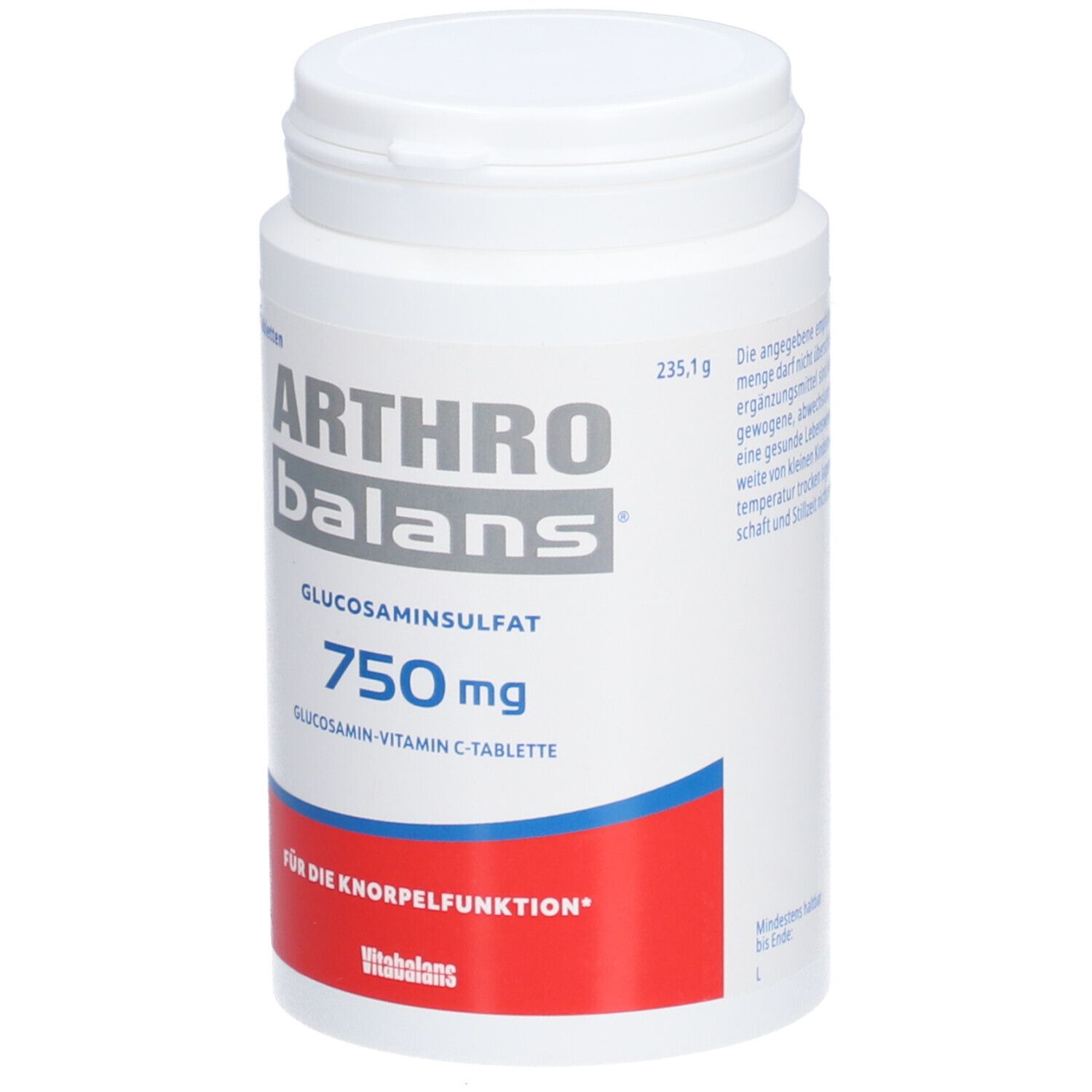 Vitabalsans ARTHRO balans® Glucosaminsulfat 750 mg