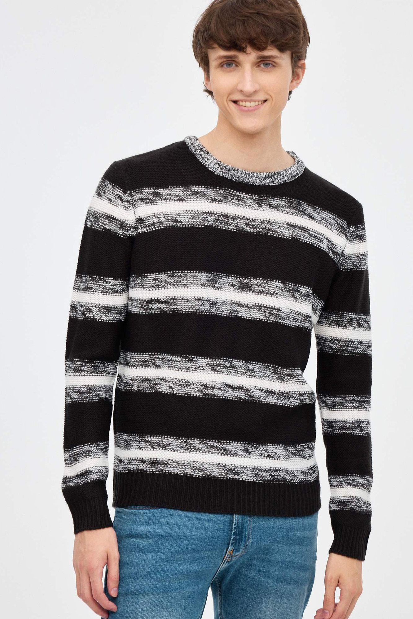 Camisa de listras torcidas