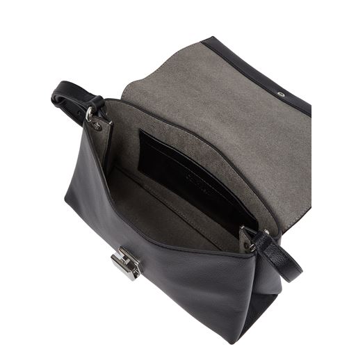 Calvin Klein Plaque Medium Skuldertaske, Black
