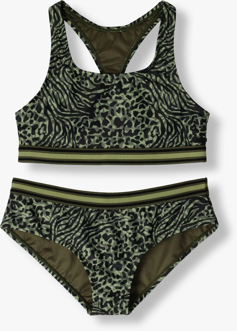 SHIWI groene shiwi  charlie bikini set mixed animal