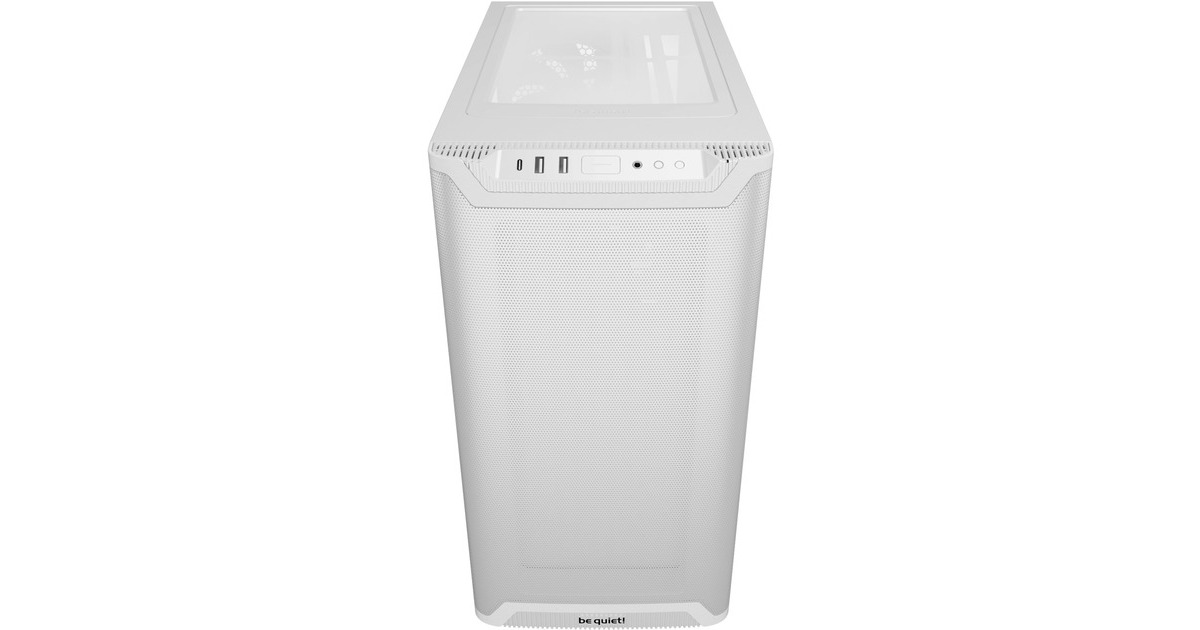 be quiet!PURE BASE 501 LX midi tower behuizing  (Wit | 2x USB-A | 1x USB-C | RGB | Tempered Glass)