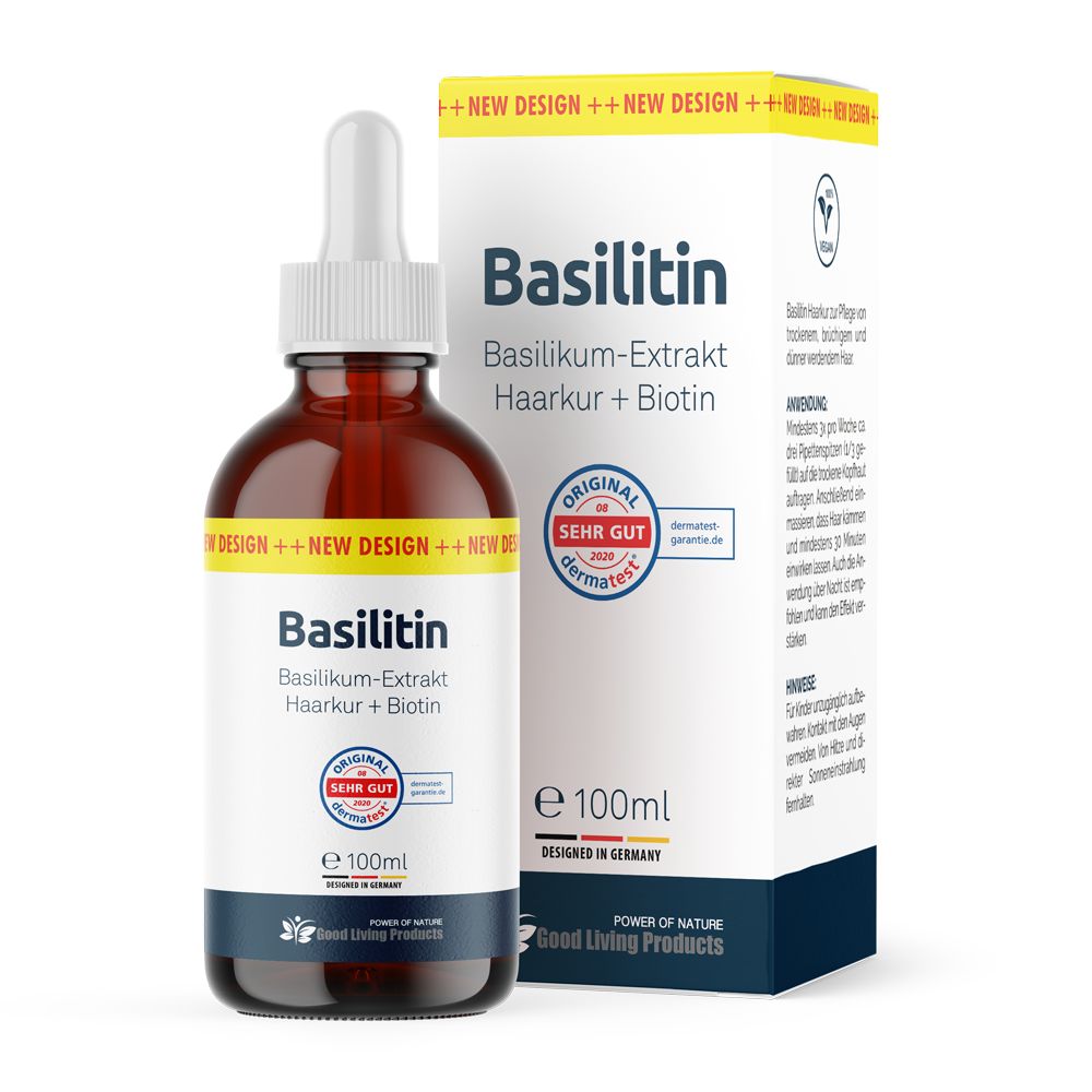 Basilitin Basilikum-Extrakt-Haarkur mit Biotin