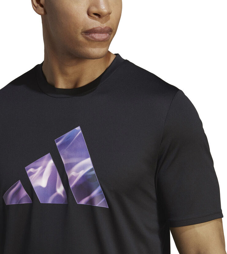 adidas Designed for Movement HIIT Training T-shirt Sort