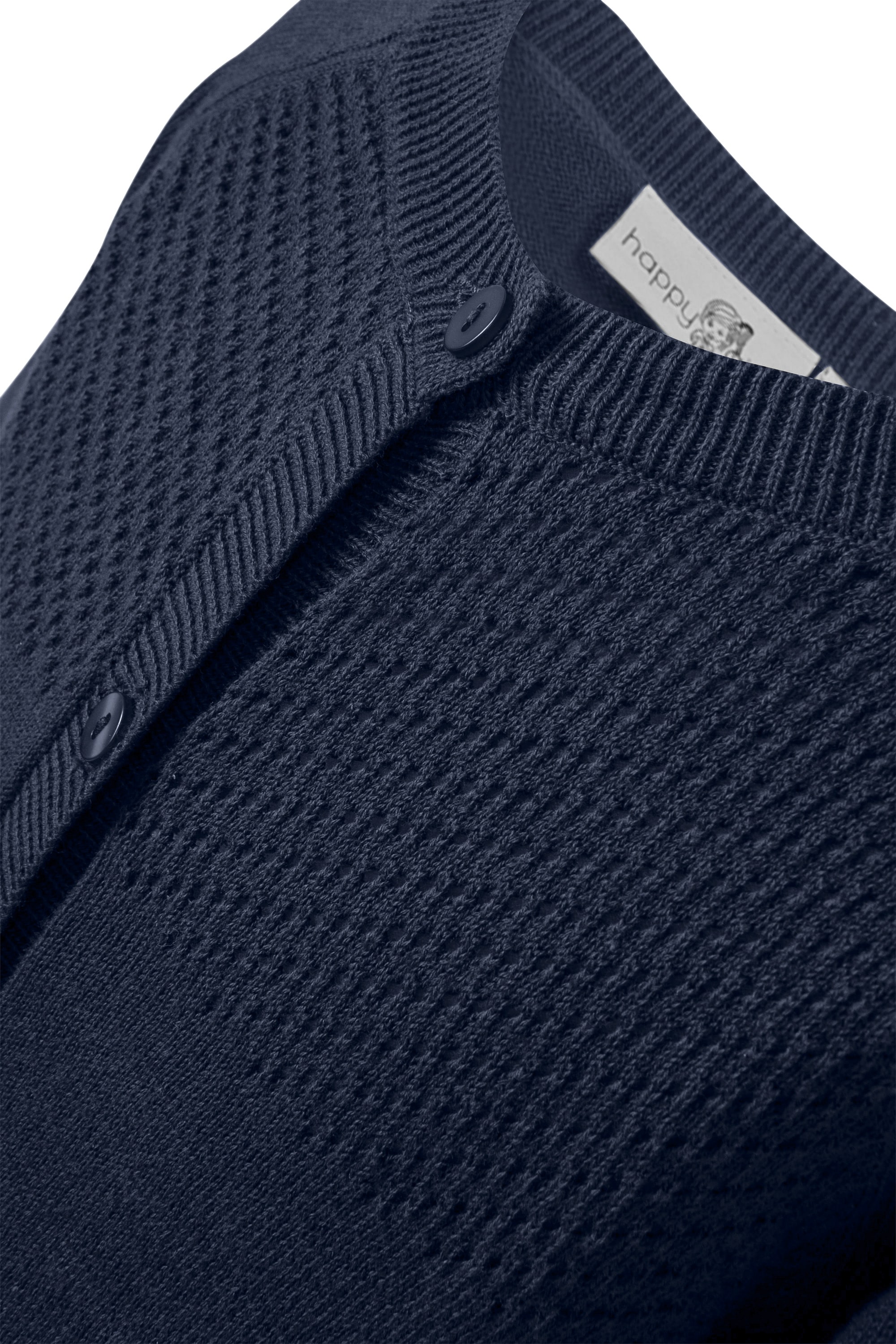 happy girls Strickjacke , mit hochwertigem Strickmuster im vorderen Brustbereich