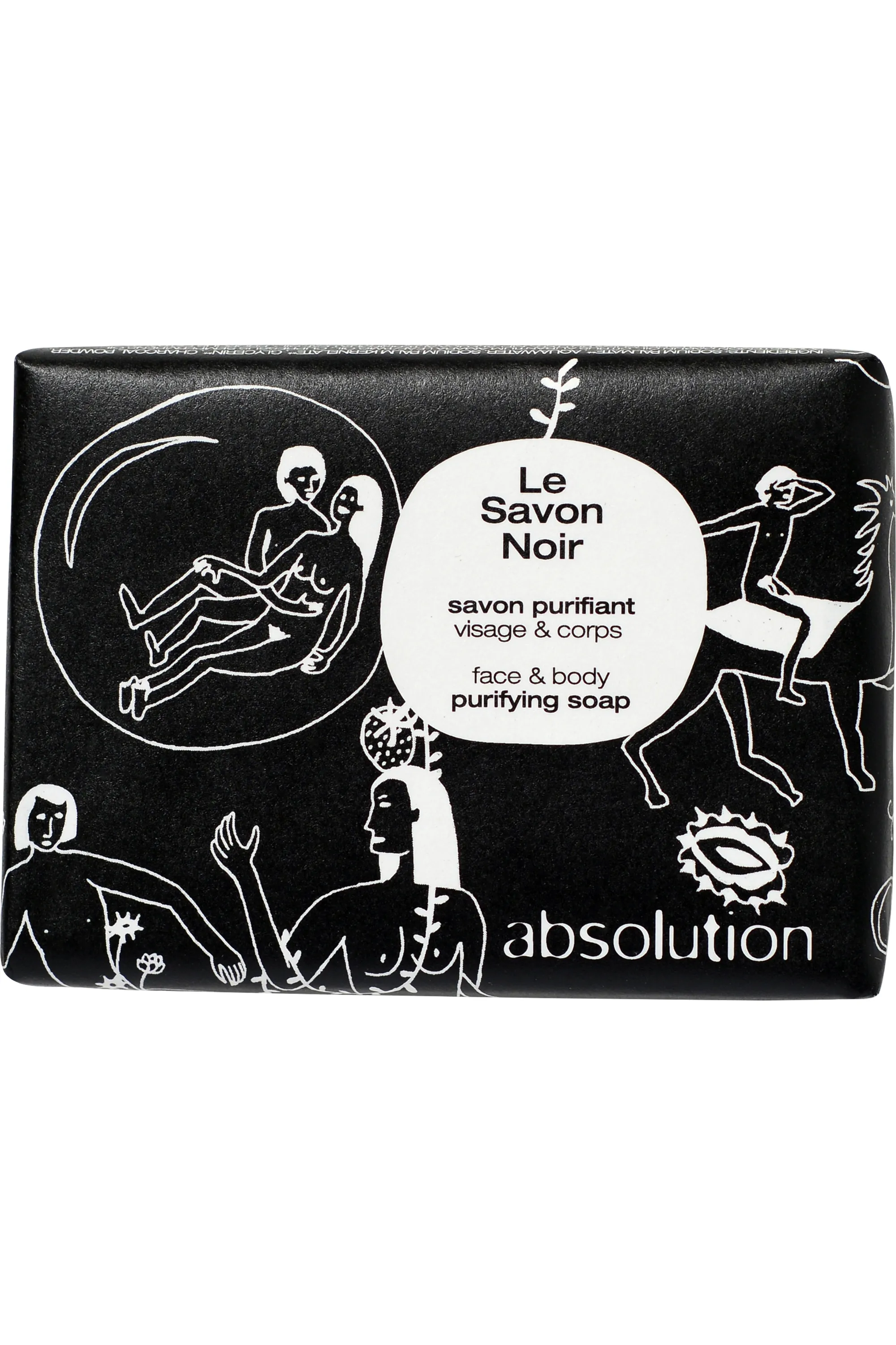 Absolution Le savon noir purifiant visage & corps-100 g