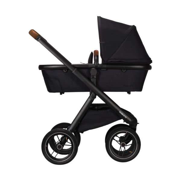 Dubatti One E5 Kinderwagen 2-in-1 - Black / Cognac - Sand