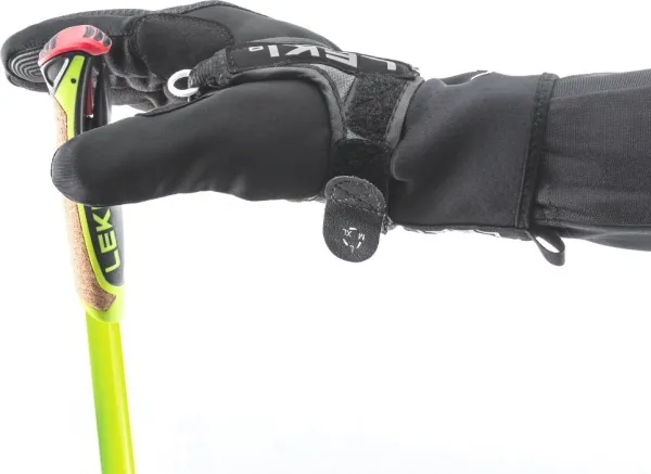 LEKI CC 450, Langrend, 165 cm, Voksen, Unisex, Sort, Hvid, Gul, Kulfiber