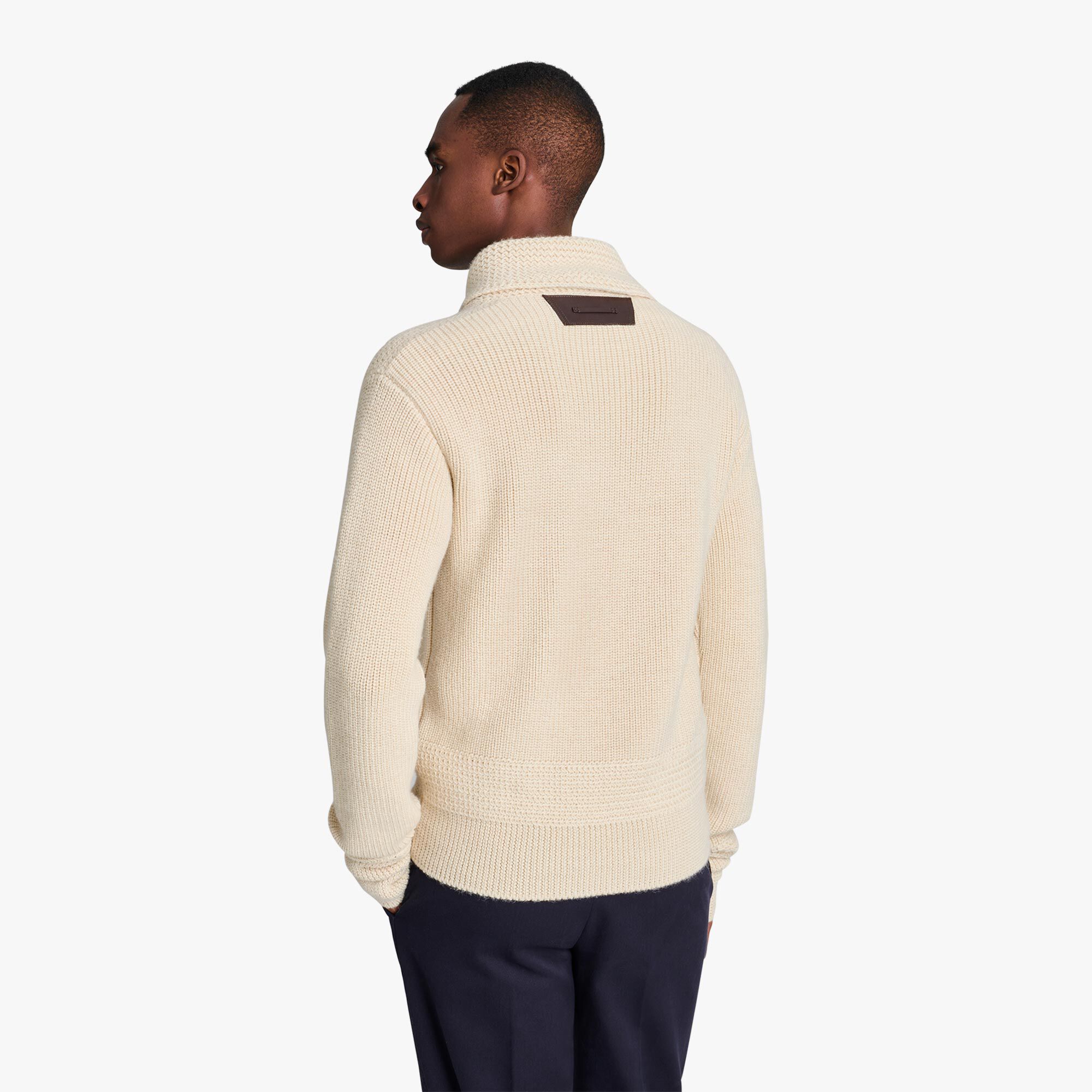 Pull Avec Col Châle