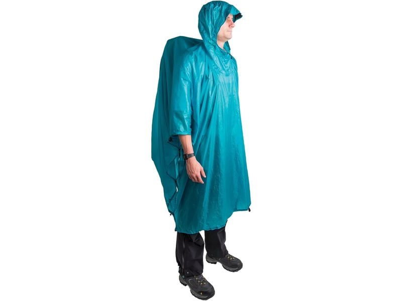 SEA TO SUMMIT Ultra-Sil Nano Poncho und Tarp Blau Regenjacke