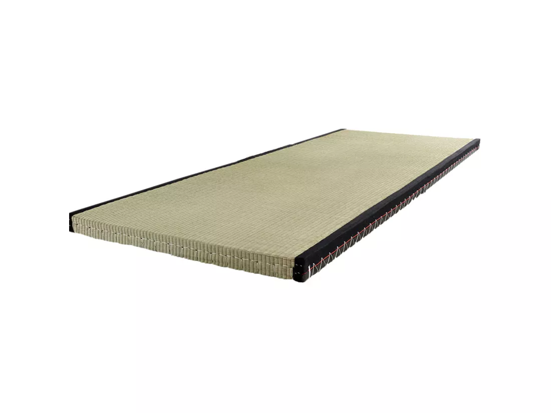 Tatami traditionnel en paille de riz 5cm 90x200