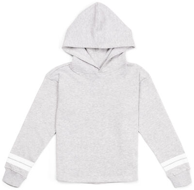 Luca & Lola Nella Hoodie, Grey Melange/Stripes