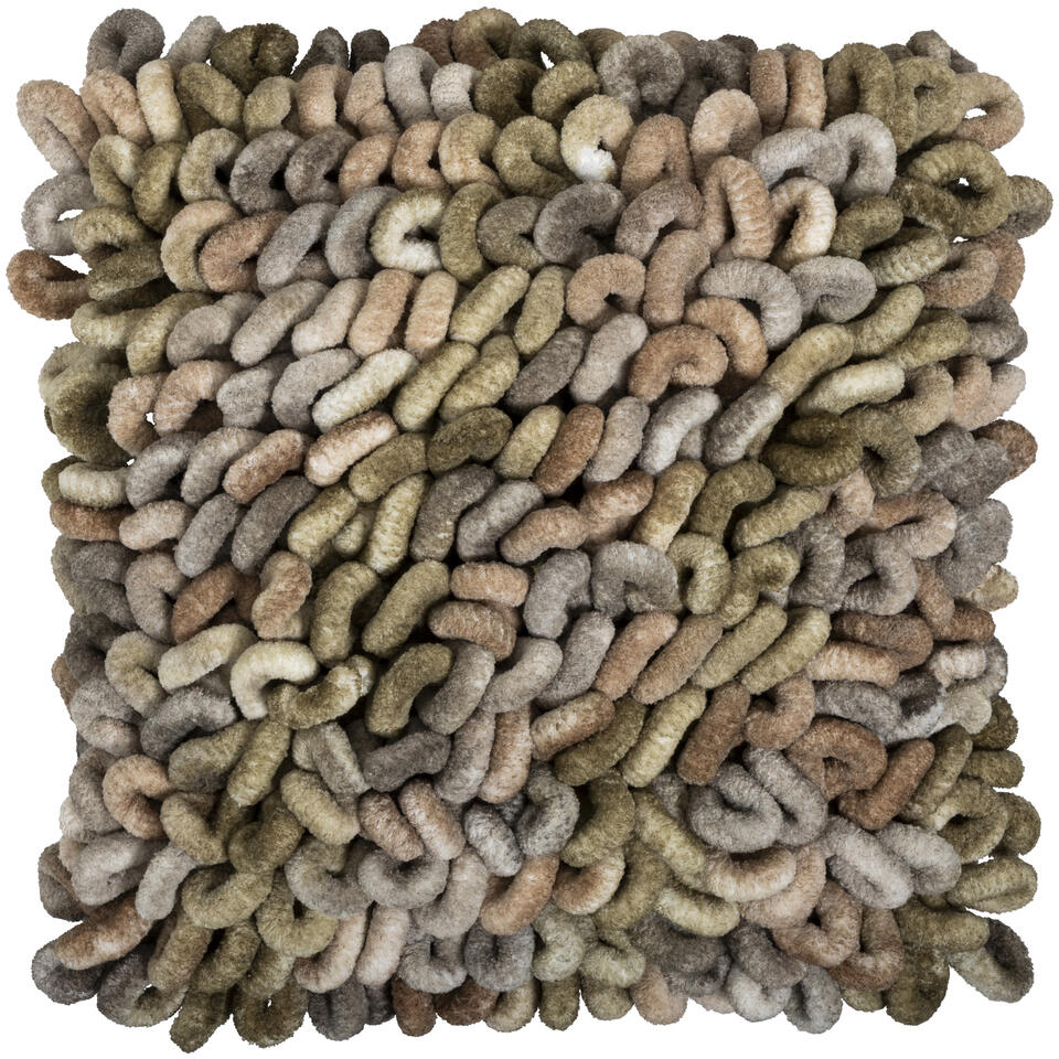 Kussen Lusso Donkergroen 43x43 cm