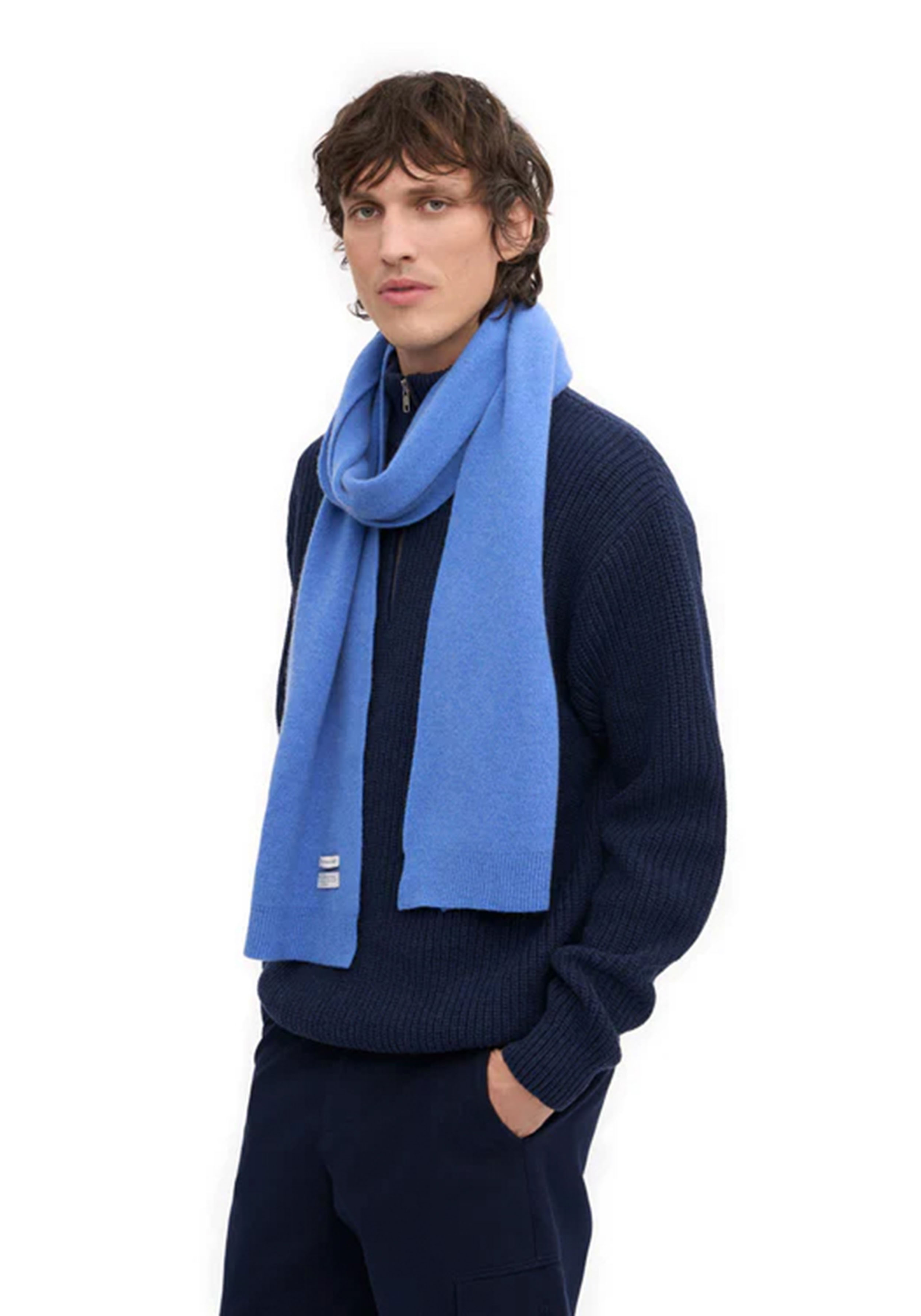 Colorful Standard Merino-Wollschal Pacific Blue