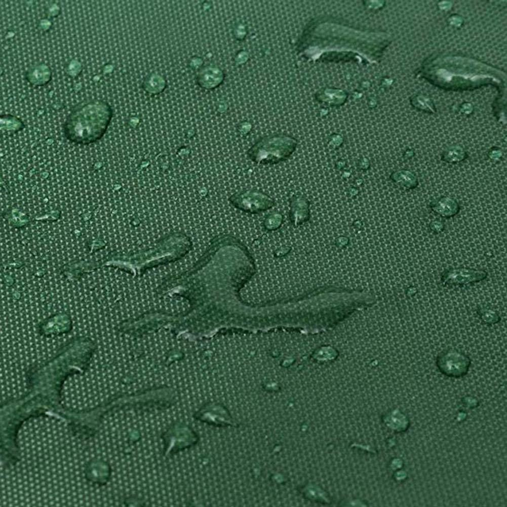 (200x200cm) Sandkasten Abdeckung Wasserdichte Abdeckplane UV-Schutz / Regenschutz / Winterfest - Grün
