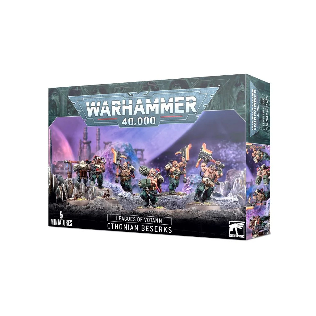 W40K : Leagues of Votann - Cthonian Beserks