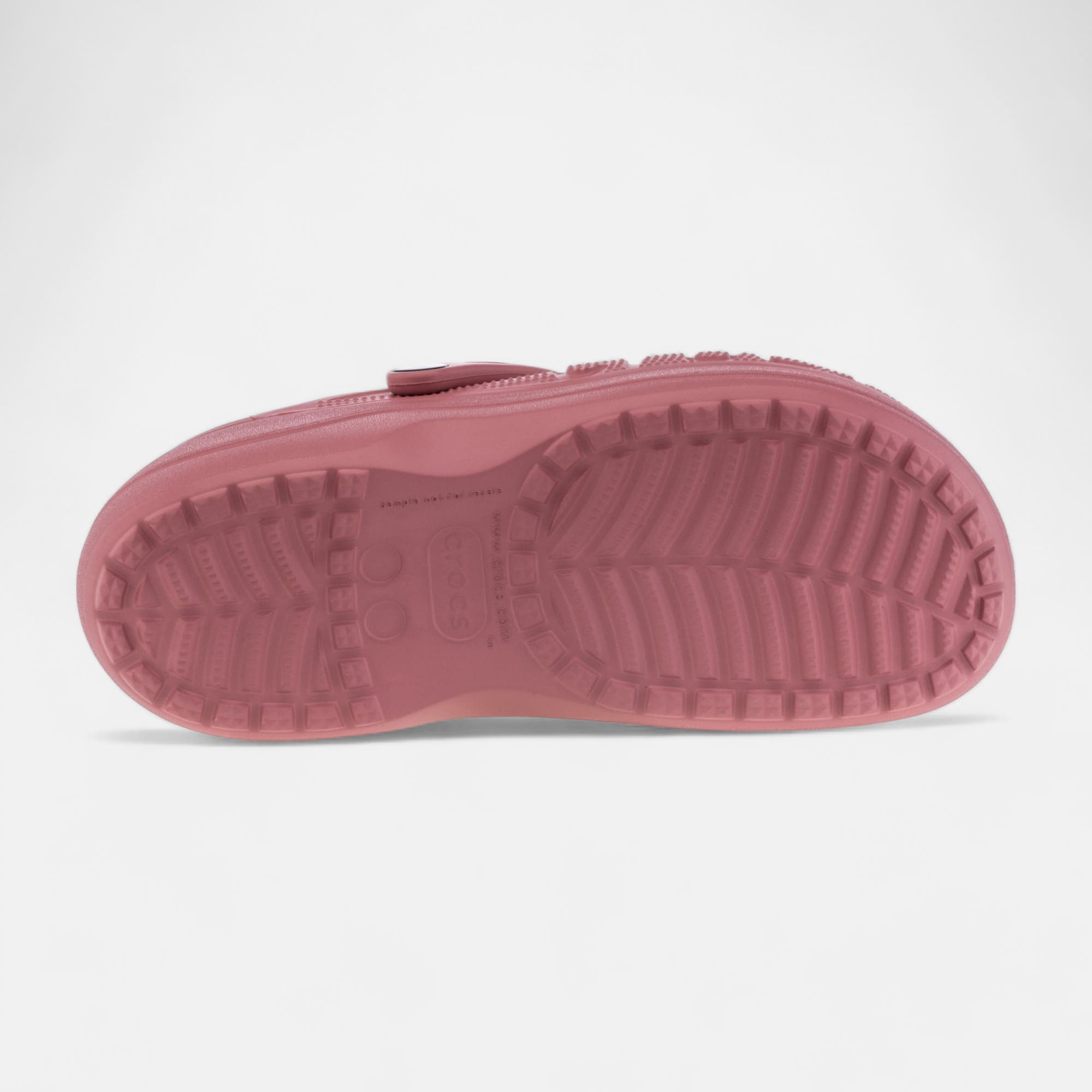 Claquettes de plage à talon compensé Femme rose