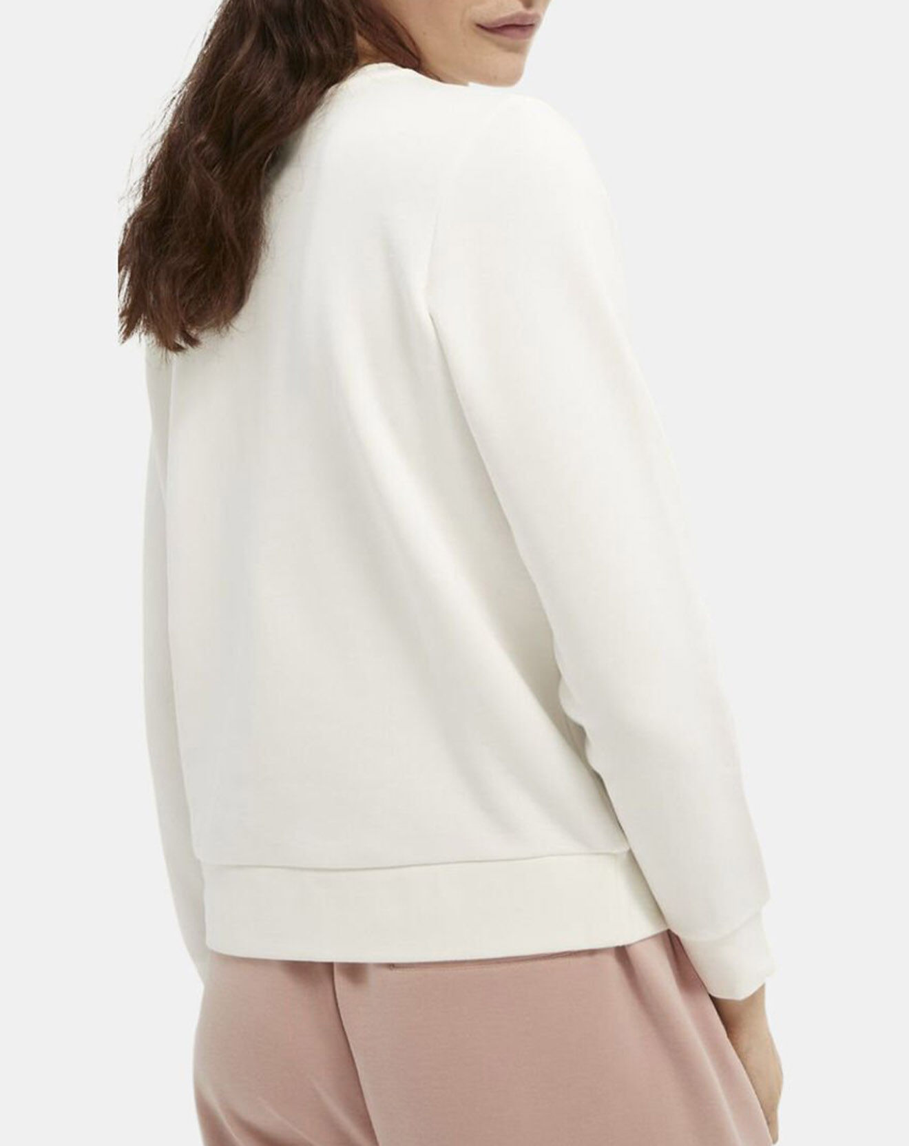 Scotch & Soda Sweat Message Soleil blanc