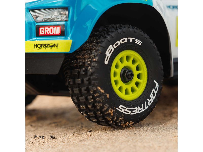 Arrma Desert Truck Mojave Grom Mega 380 Blau, RTR, 1:18 Robuster 4wd mini RC Trophytruck mit Spektrum Technik
