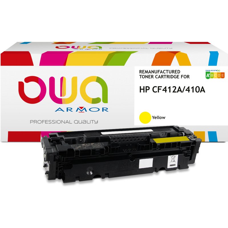 Toner remanufacturé OWA - standard - pour HP CF411A