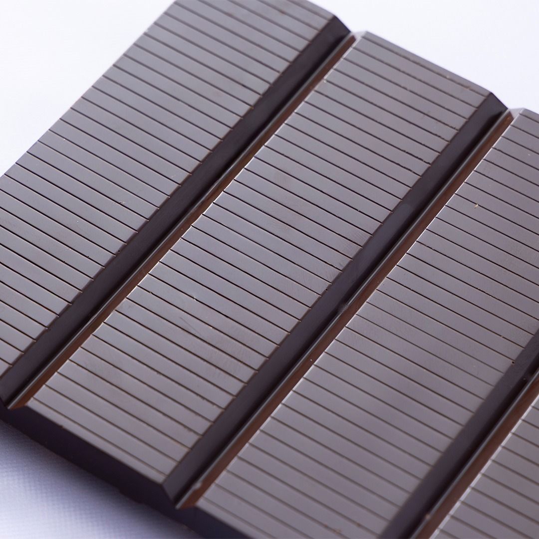 Chocolade hazelnoot plaat puur
