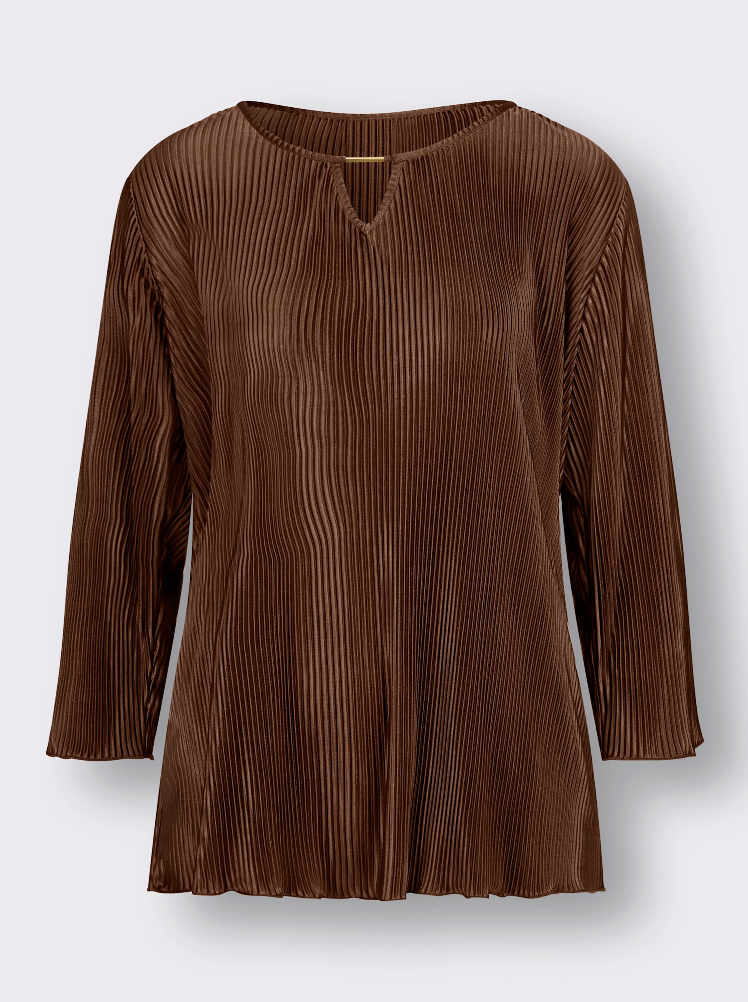 Plissee-Shirt