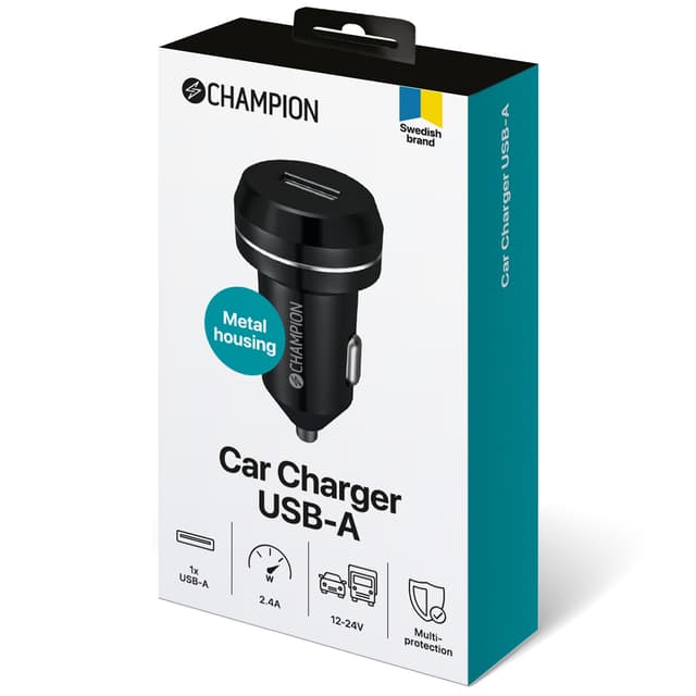 Champion Billader 12W Sort