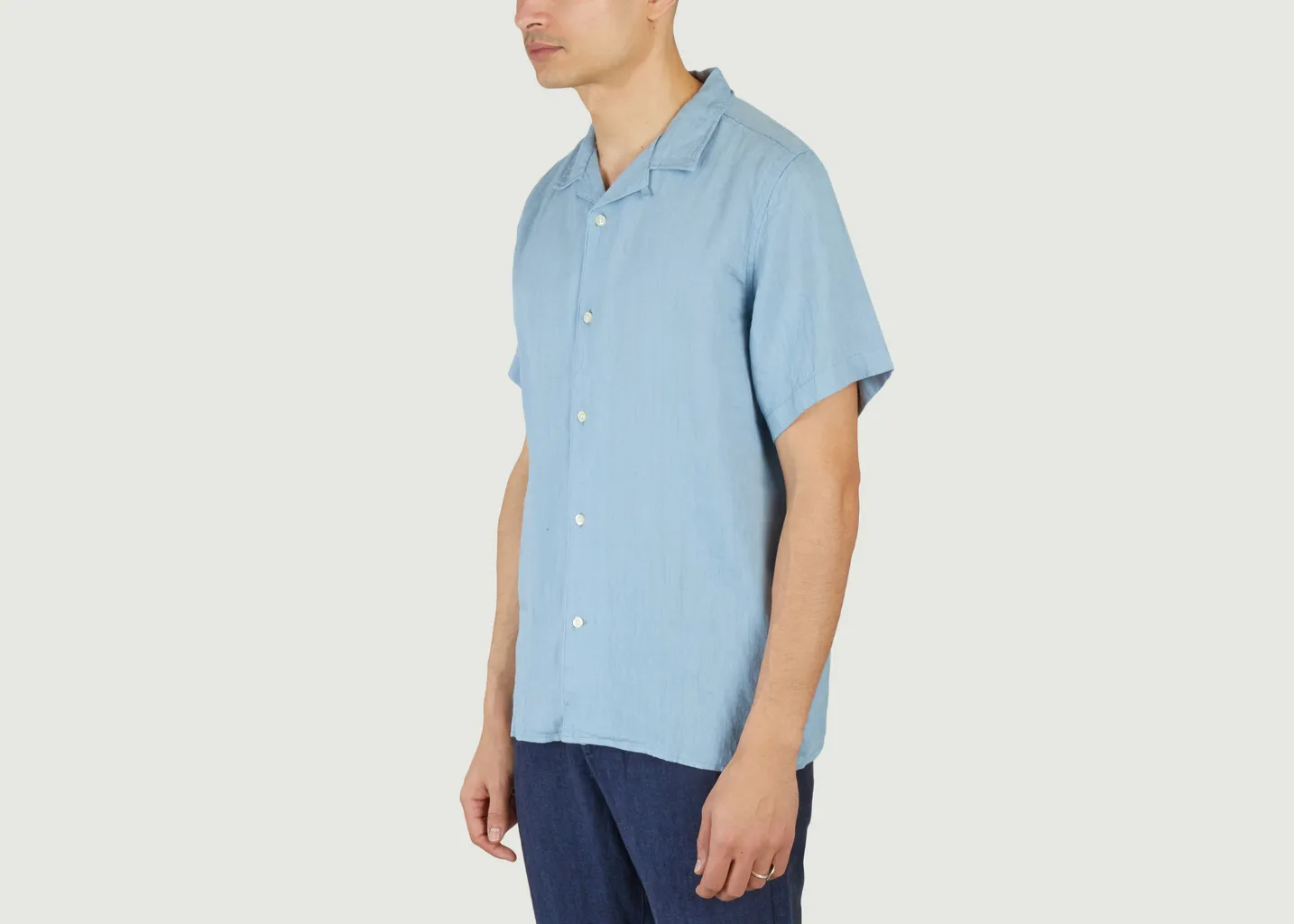 Chemise À Manches Courtes En Lin KCA