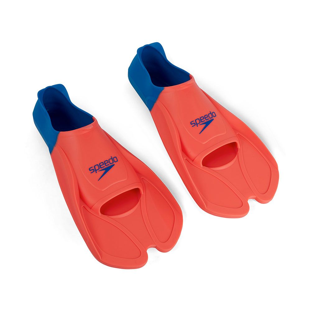 Speedo TRAINING FIN - Palmes orange/blue