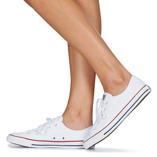 Converse - CHUCK TAYLOR ALL STAR DAINTY CANVAS  OX - Blanc