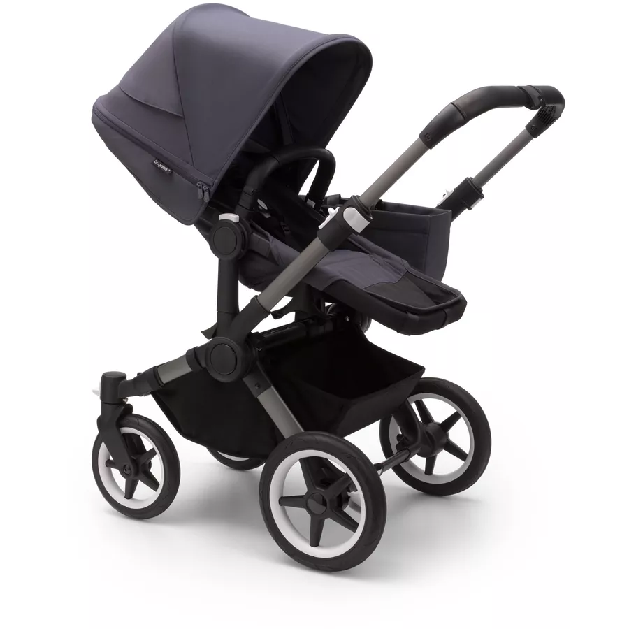 bugaboo Kombikinderwagen Donkey 5 Mono Complete GraphiteStormy Blue