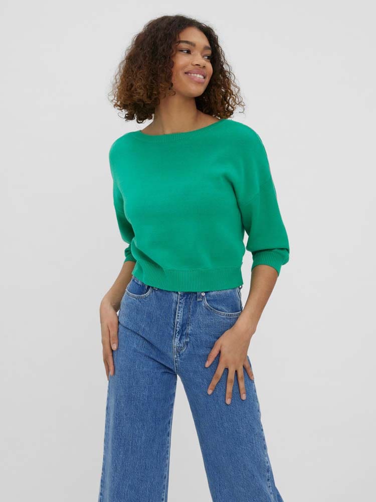 Vero Moda  Mayla 3/4 V-Back Blouse