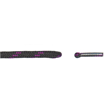 Barth Bergsport Rund Schnürsenkel Antrazit/Magenta