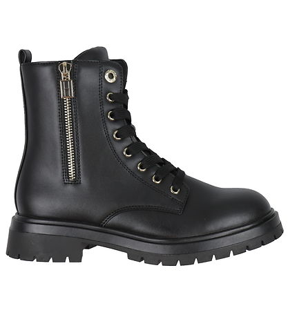 Tommy Hilfiger Stiefel - Lace-Up - Schwarz