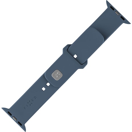 Fixed Silicone rem til Apple Watch - blå
