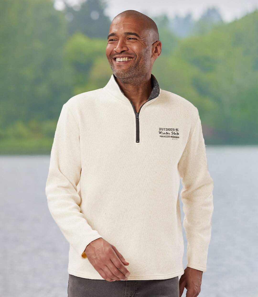 Sweat Molleton Zippé Winter Outdoor