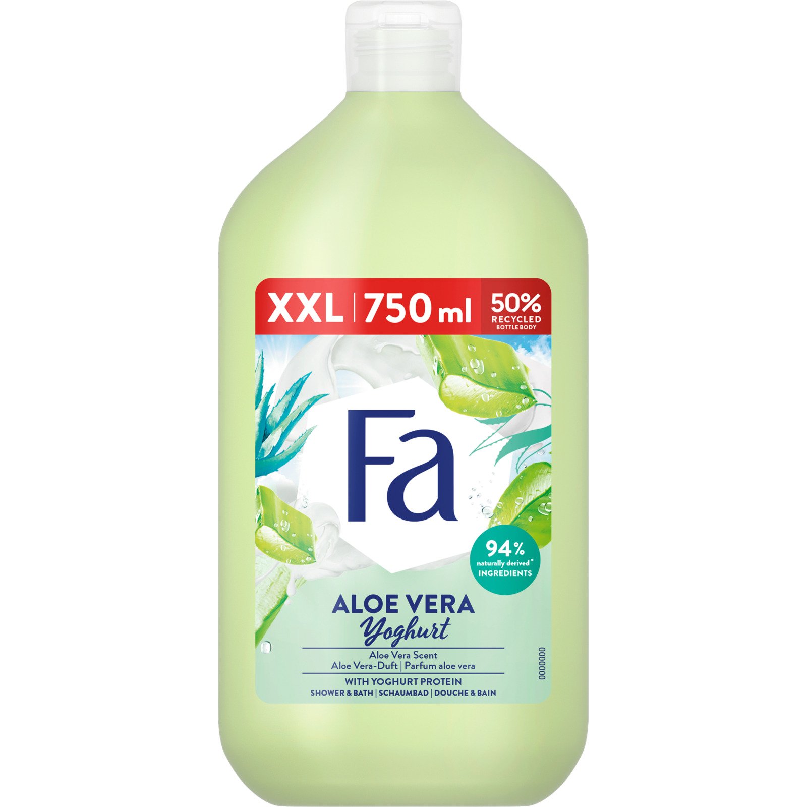 Fa Dusch & Schaumbad Yoghurt Aloe Vera 750 ml
