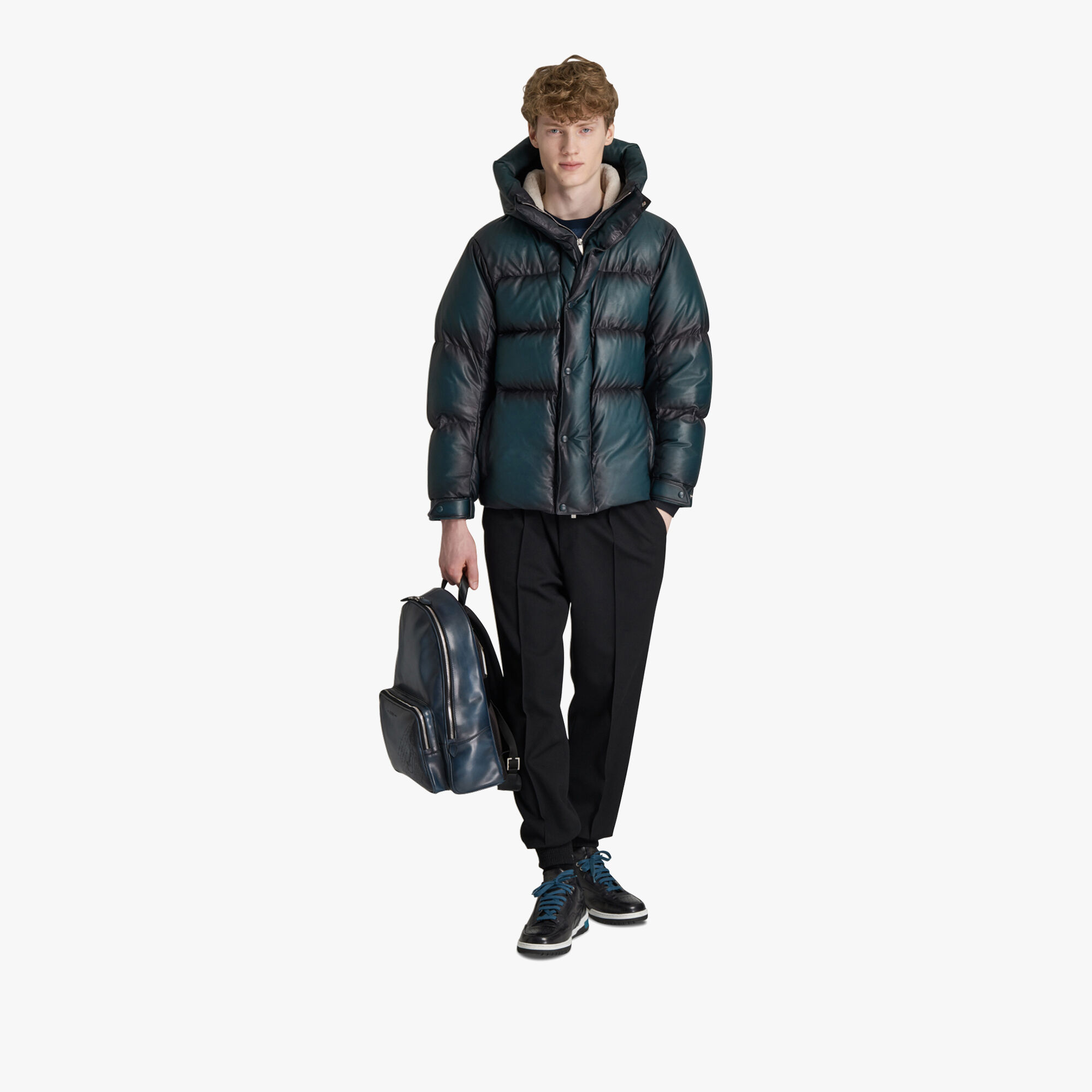 Sac À Dos Time Off En Cuir Scritto Swipe