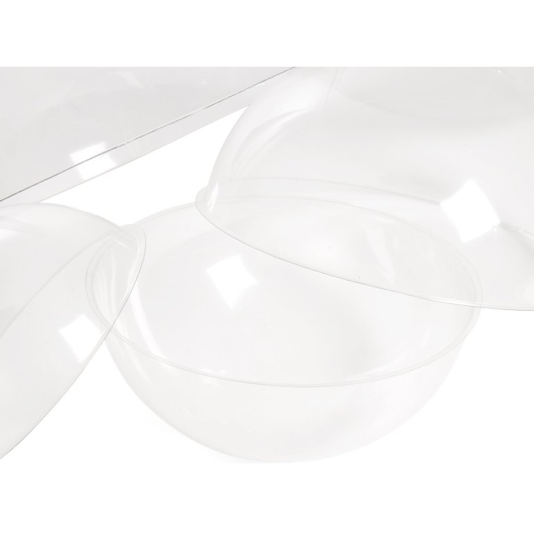 PVC Halbkugel, transparent, hohl