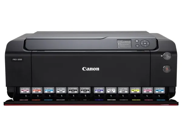 Canon imagePROGRAF PRO-1000 - Printer - farve - blækprinter - 431.8 x 558.8 mm op til 3.58 min./side (farve) - USB 2.0, LAN, Wi-Fi(n)