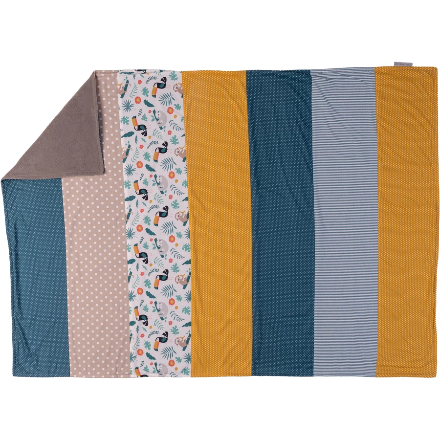 Ullenboom Babydecke & Kuscheldecke 100 x 140 cm Dschungel
