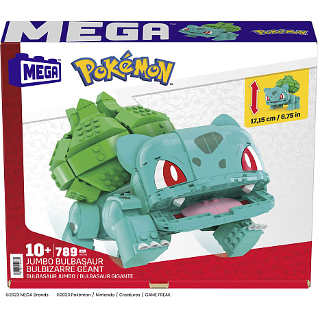 MEGA Pokémon Jumbo Bulbasaur figur byggesæt