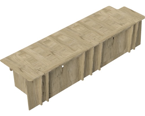 Buildify Campingbox Marco bedsysteem, lengtesymmetrisch, voor VW T5/T6, 1800x950x425 mm (LxBxH) (zonder montage- en bevestigingsmateriaal)