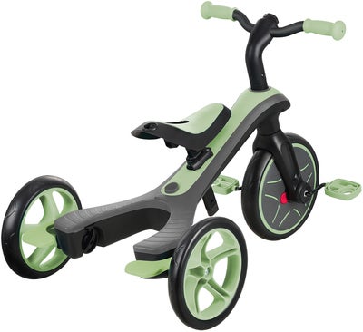 Globber Trehjulssykkel Explorer Sammenleggbar 4-in-1, Sage
