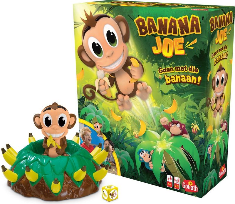 Goliath - Banana Joe - Actiespel - Kinderspel - 2-4 Spelers