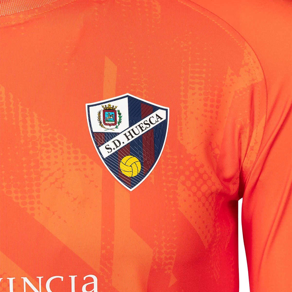 T-Shirt Soka Sociedad Deportiva Huesca Segundo Equipamento Guarda-redes 2024-2025 Criança