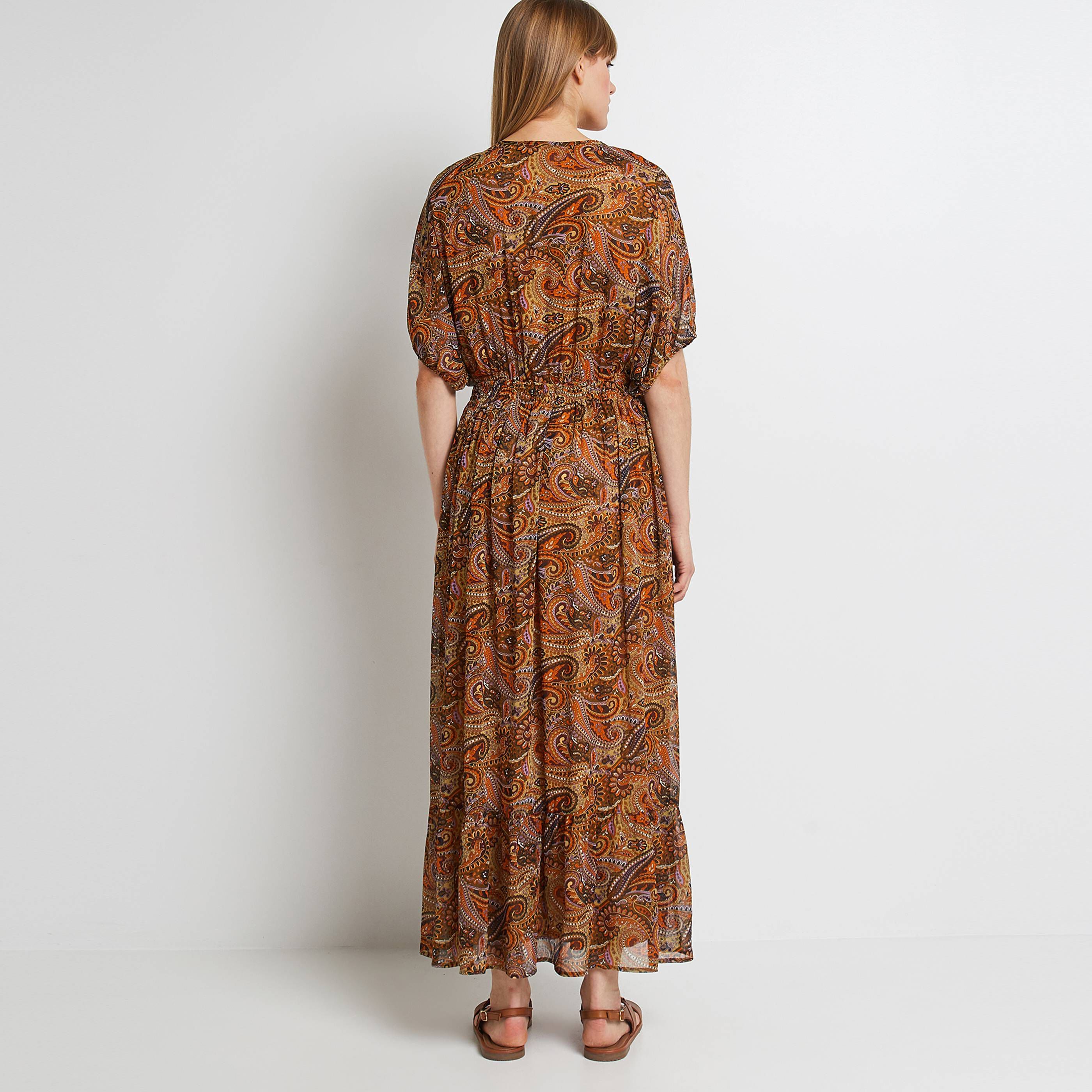 Robe longue en voile femme - SAFRAN
