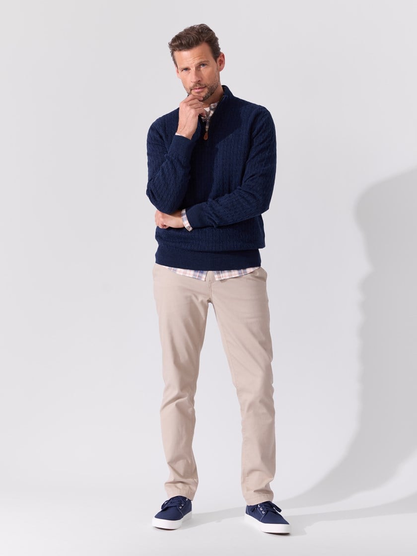 Coast zip genser Navy Blazer