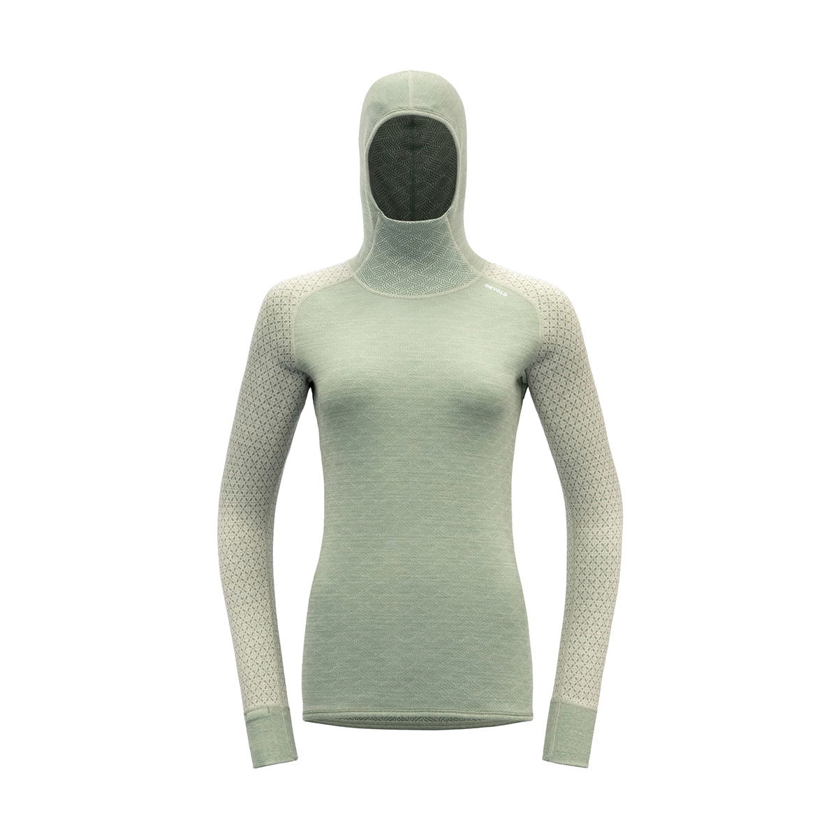 Devold Kvitegga Hoodie, dame - Spejder Sport