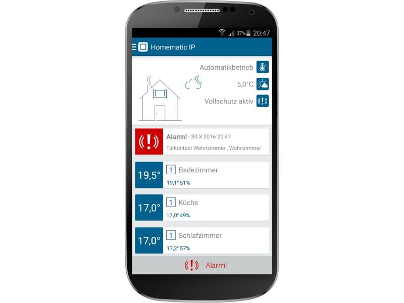 Homematic IP Smart Home Access Point HmIP-HAP - Weiss Smarthome Zentrale