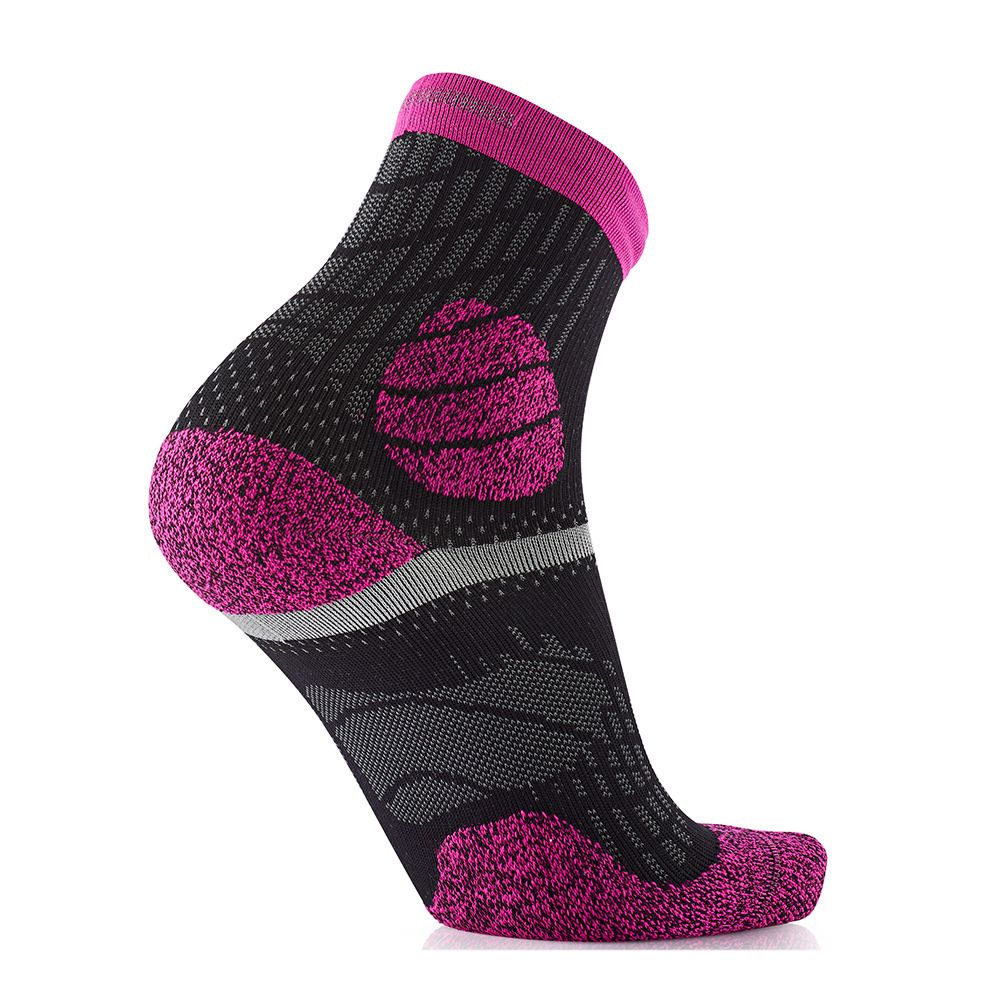 Sidas TRAIL PROTECT - Chaussettes noir/rose